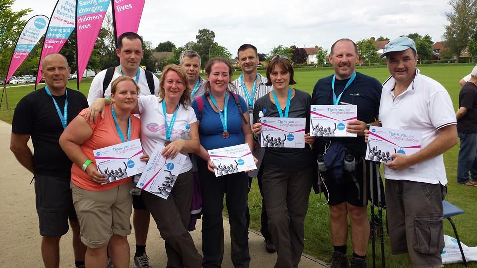 Pioneer Foods do the ‘Rutland Plod’ in aid of Action Medical